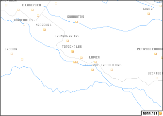 map of Abajo Higuerón